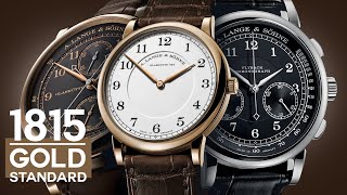 Dress Watch GOLD Standard A Lange amp Söhne 1815 Collection [upl. by Nileek372]