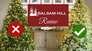 Balsam Hill Christmas Tree Review  Most Realistic Artificial Christmas Trees  Brewer Spruce [upl. by Maegan351]