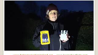 Listening to Pipistrelle Bats Using Bat Detectors [upl. by Dugan]