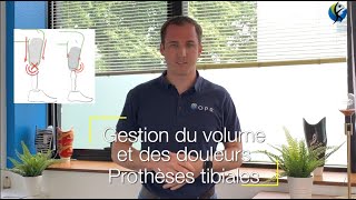 Les douleurs et le volume du moignon pour une prothèse tibiale [upl. by Htebazila862]