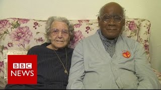 Couple who faced racism mark 73 years  BBC News [upl. by Maya]