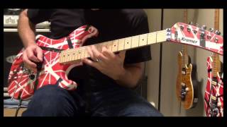 Eruption  Edward Van Halen cover [upl. by Ahsiele]