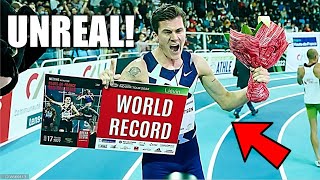 Jakob Ingebrigtsen SMASHES The 1500 Meter WORLD RECORD  Liévin France Indoor Tour [upl. by Roby]