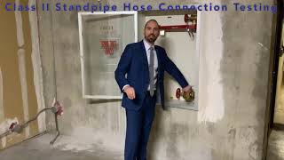 Class II Standpipe Hose Connections Inspection Testing and Maintenance [upl. by Gilges799]