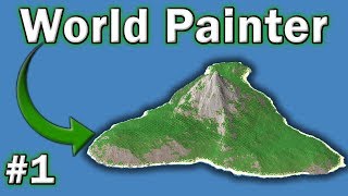 🗺️ World Painter Tutorial  1  How to Make Custom Maps in Minecraft [upl. by Samy]