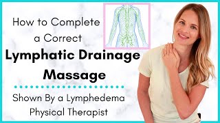 Daily Lymphatic Drainage Self Massage How To Get Rid Of Baggy Eyes [upl. by Bennie]