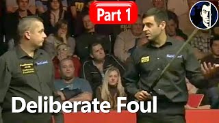 Ronnie OSullivan vs Mark Selby  Thrilling Ending after Incident Part 1 [upl. by Nanette896]