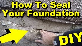 Exterior Waterproofing How To Seal Your Foundation DIY [upl. by Notsuh]