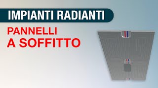 Soffitto radiante per riscaldamento e raffrescamento [upl. by Jeb]