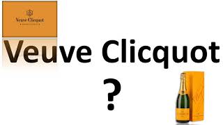 How to say Veuve Clicquot CORRECTLY French Champagne Pronunciation [upl. by Akeenahs]