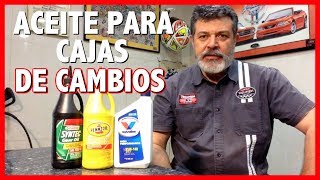 TIPOS de ACEITES para CAJAS SINCRÓNICAS [upl. by Tia]