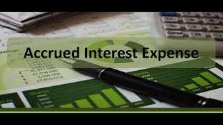 Adjusting Entry Example Accrued Interest Expense [upl. by Eloise]