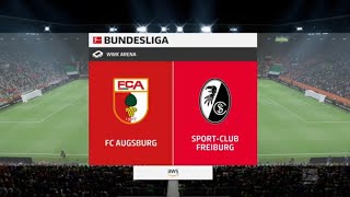 FC AUGSBURG  vs  SC FREIBURG  ‼️Full Match‼️ [upl. by Iramaj764]