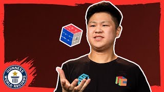 Max Park Rubiks Cube World Champion  Guinness World Records [upl. by Bartolemo]