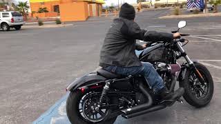 2017 Harley Davidson sportster Forty eight with Vance and Hines short shot upgrades [upl. by Anirbaz]