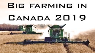 Big Farming in Canada 2019 [upl. by Olwen]