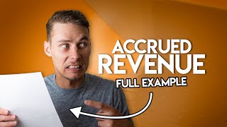 Accrued Revenue MADE EASY  Adjusting Entries [upl. by Irami]