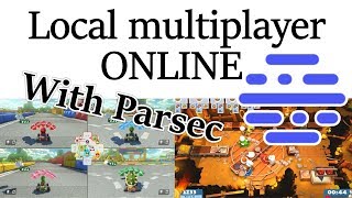 Play Local Multiplayer Games online with Parsec [upl. by Adahs]