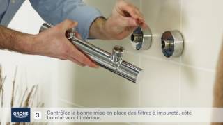 Mitigeur thermostatique douche  GROHE [upl. by Rafaellle832]