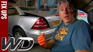 How To Repair A Mercedes SLK Roof  Wheeler Dealers  TOP TIPS [upl. by Niamjneb]