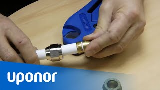 Uponor QampE Copper Connections [upl. by Eceinert]