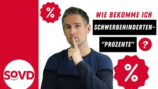 Wie bekomme ich Schwerbehindertenprozente [upl. by Lundquist]