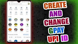 How To Create New UPI ID In Gpay Tamil [upl. by Atina]