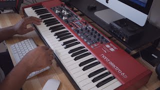 Nord Electro 6D  Customizing the Piano Engine Library Delete amp Load Samples [upl. by Ettevy]