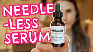 DRMTLGY Needleless serum review Dr Dray [upl. by Lemhar146]