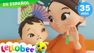 El Bebé Está Enfermito Canciones Infantiles  Dibujos Animados Lellobee en Español [upl. by Eniron]