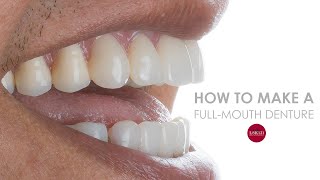 How To Make a Full Denture Start To Finish [upl. by Aschim]