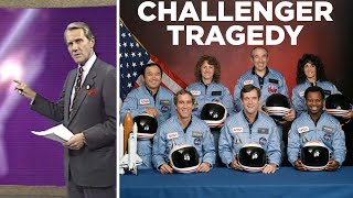 Space Shuttle Challenger explosion Original news coverage [upl. by Darcee]