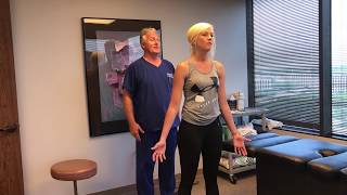 Future Chiropractor Adjusted By Your Houston Chiropractor Dr Gregory Johnson [upl. by Clute]