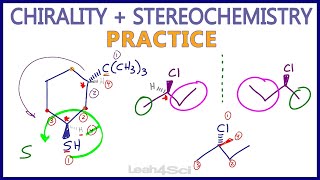 Chirality and Stereochemistry Practice Problems [upl. by Joletta]