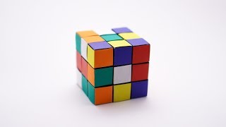 ORIGAMI RUBIKS CUBE Jo Nakashima  no glue  Static version [upl. by Jollanta326]