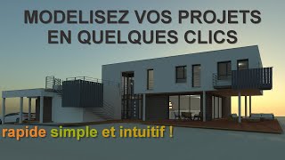 Logiciel dArchitecture  Rapide  Simple  Intuitif [upl. by Okiman419]