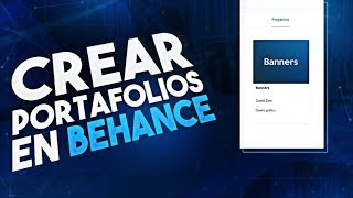 Como Crear un Portafolio con Behance [upl. by Noyahs]