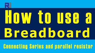 How to use breadboard  Robojax [upl. by Iline]