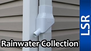 Easy Rainwater Collection  Oatey Mystic [upl. by Ynnej]