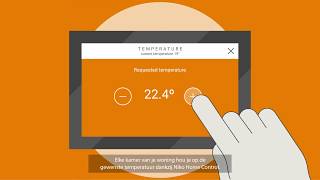 Niko Home Control Verwarming [upl. by Naivatco]
