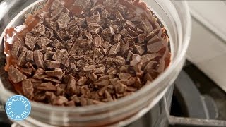 How to Temper Chocolate with Martha Stewart [upl. by Purdum]