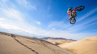 A Freeride Motocross Paradise in the Dunes of the Mojave [upl. by Kramal53]