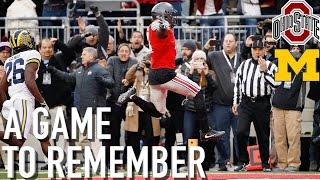 The Greatest Ohio StateMichigan Game EVER A Game to Remember [upl. by Atinauj]