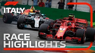 2018 Italian Grand Prix Race Highlights [upl. by Genni]