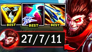 WUKONG TOP IS THE 1 NEW 1V5 END BOSS THIS PATCH HIGH WR  2025 Wukong TOP Gameplay Guide [upl. by Peer721]