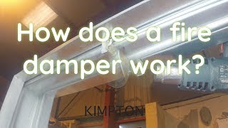 How does a Fire Damper Work [upl. by Anelak]