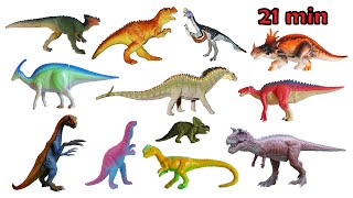 Dinosaur Species Collection  Triassic Jurassic amp Cretaceous  The Kids Picture Show [upl. by Kantos]