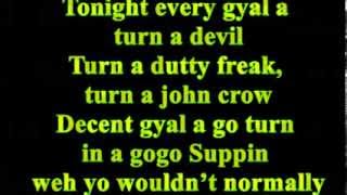 alkaline  gyal bruk out lyrics [upl. by Llewsor604]