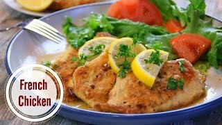 French Chicken or Chicken francaise in 30 Minutes [upl. by Lavinia]