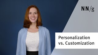 Personalization versus Customization [upl. by Euqinobe283]